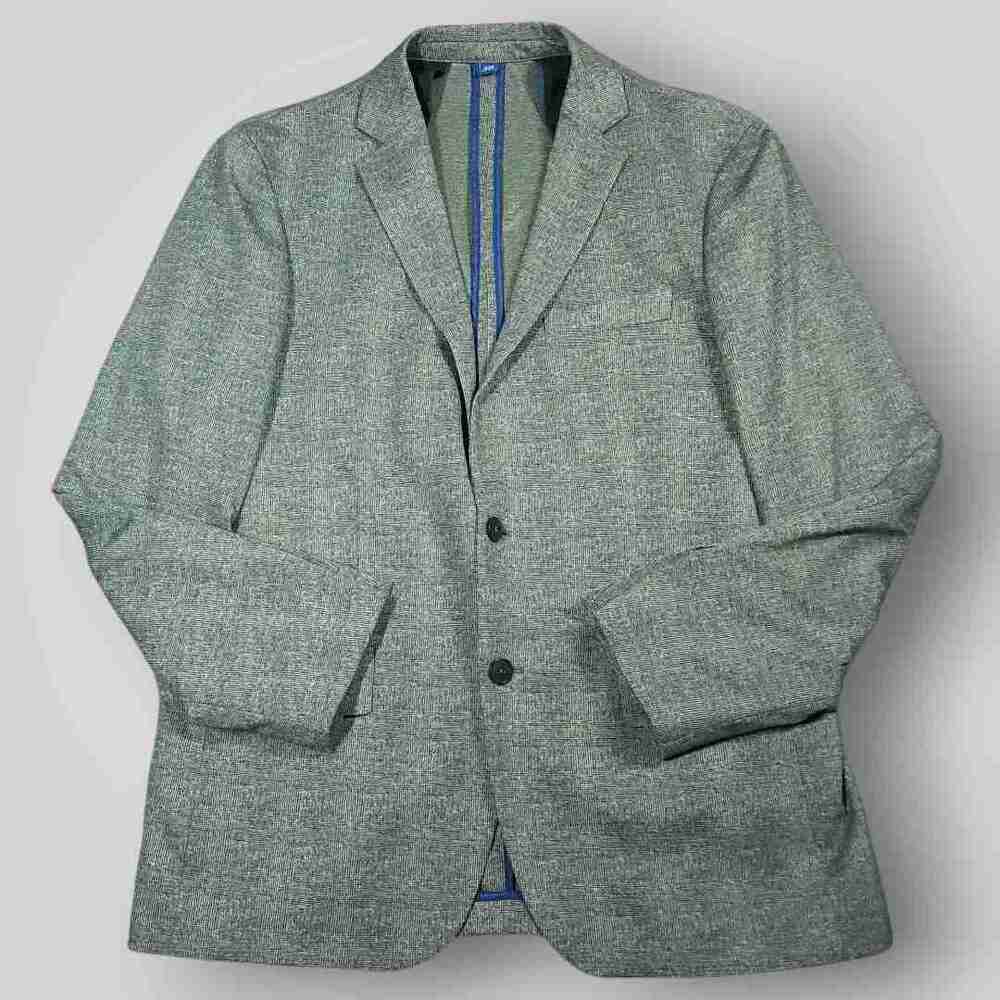 Apt 9 Blazer Sport Coat Mens 42R Slim Fit Performance Lightweight Deconstructed